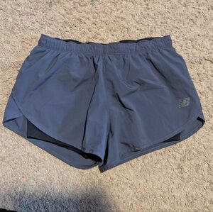 New Balance Charcoal Performance Shorts
